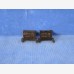 Terminal Block 2 contacts 22-14 AWG (2pc)